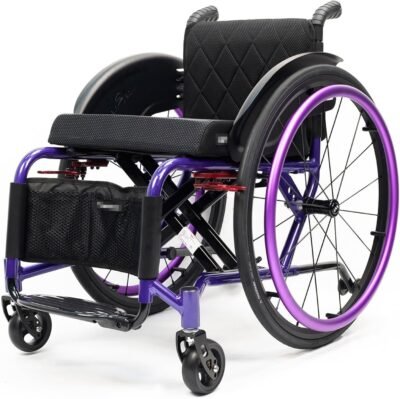 Fauteuil roulant de sport en aluminium