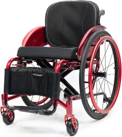 Fauteuil roulant de sport tout-terrain en aluminium