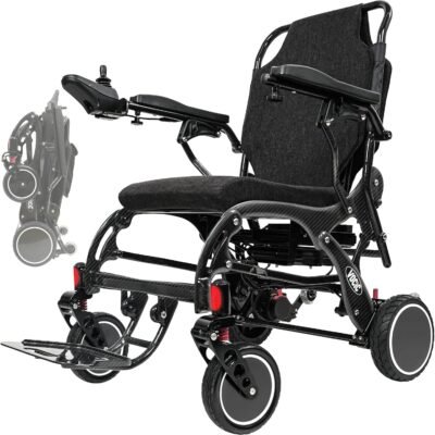 Fauteuil roulant électrique pliable V81 Carbone VOCIC