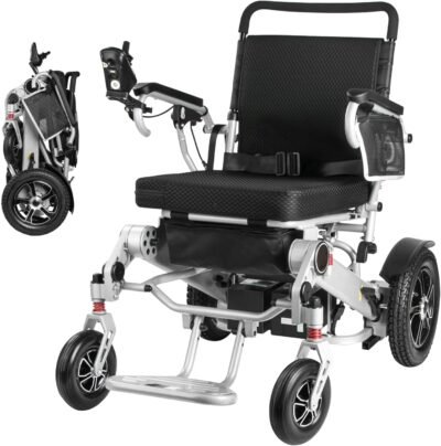 Fauteuil roulant électrique pliable et léger autonomie de 25 km MINDMED