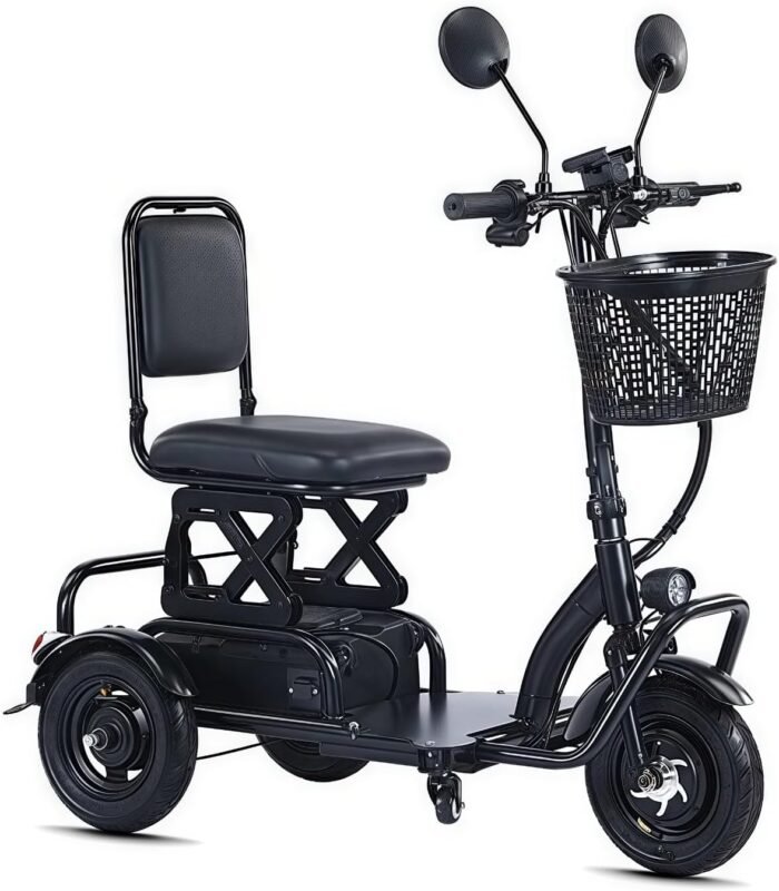 Fauteuil roulant motorisé à 3 roues pour personnes âgées Fauteuil roulant motorisé à 3 roues pour personnes âgées