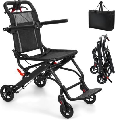Fauteuil roulant de transport pour voyage